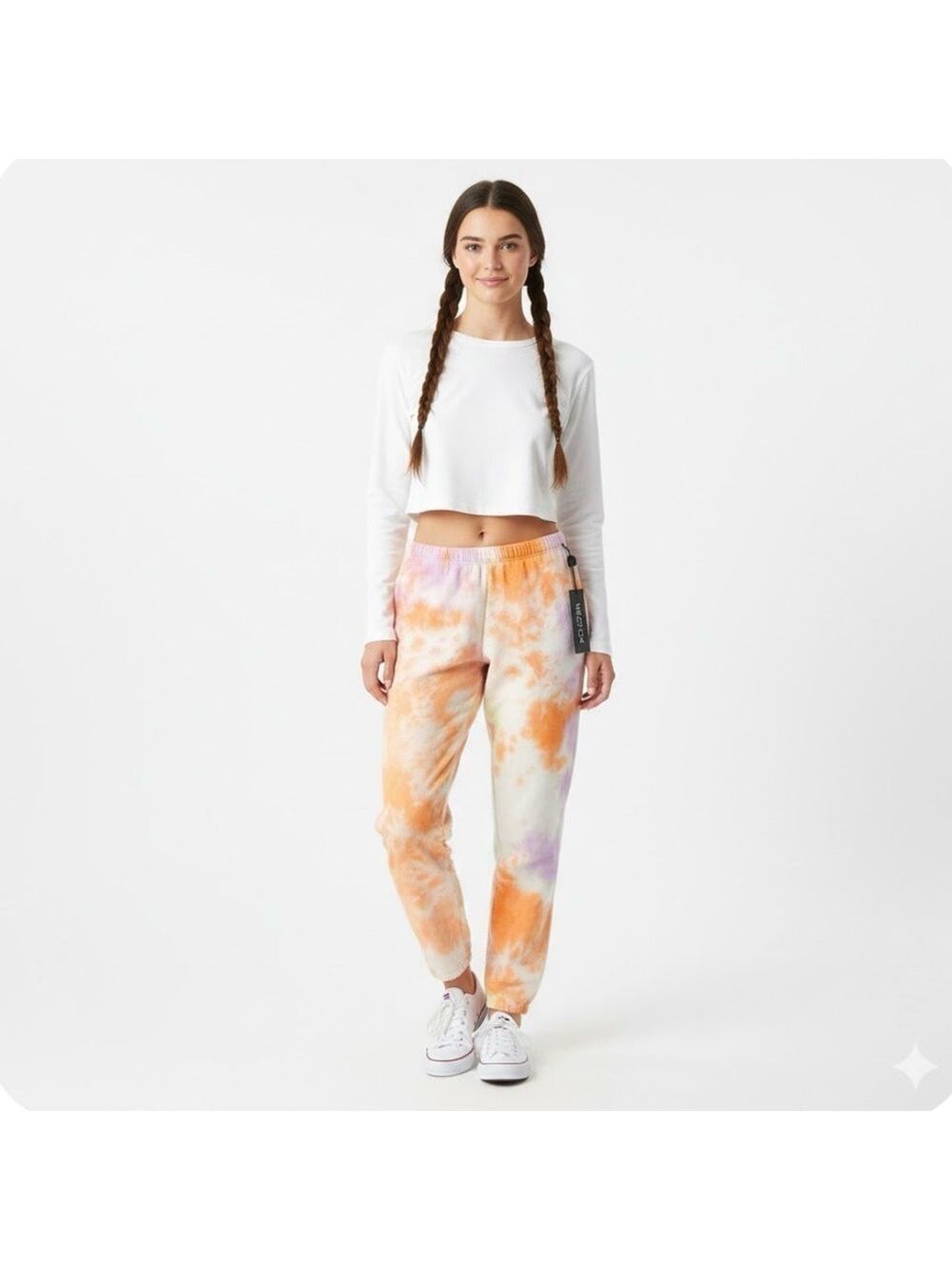Wildfox Sherbert Wash Rory Tie-Dye Jogger Sweatpants - Size Small